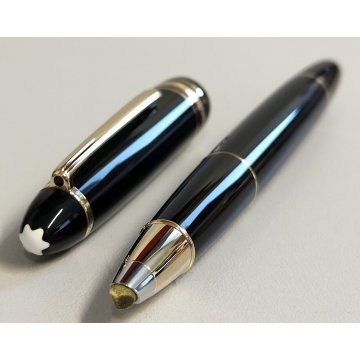 MONTBLANC Meisterstuck 166 PENNA EVIDENZIATORE Nero Oro VINTAGE HIGHLIGHTER PEN