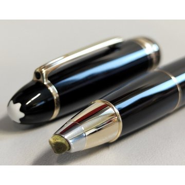 MONTBLANC Meisterstuck 166 PENNA EVIDENZIATORE Nero Oro VINTAGE HIGHLIGHTER PEN