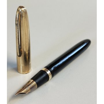 ANTICA PENNA STILOGRAFICA Penco 53 epoca ANNI 50 Rolled Gold FOUNTAIN PEN stilo