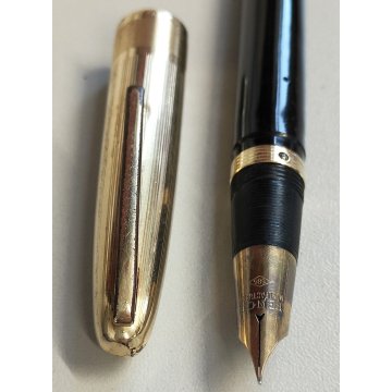 ANTICA PENNA STILOGRAFICA Penco 53 epoca ANNI 50 Rolled Gold FOUNTAIN PEN stilo