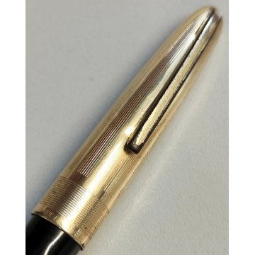 ANTICA PENNA STILOGRAFICA Penco 53 epoca ANNI 50 Rolled Gold FOUNTAIN PEN stilo