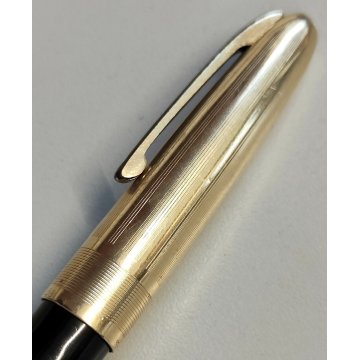 ANTICA PENNA STILOGRAFICA Penco 53 epoca ANNI 50 Rolled Gold FOUNTAIN PEN stilo