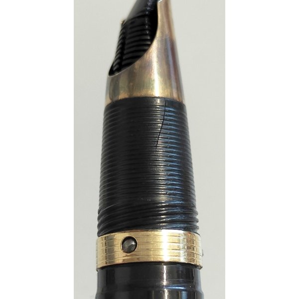 OHTO Penna Stilografica FF01 Modello Gold Parts - Corpo Alluminio Laccato Vino Con Pennino Schmidt Iridio - Made In Japan