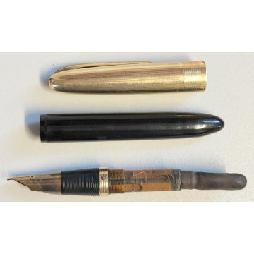 ANTICA PENNA STILOGRAFICA Penco 53 epoca ANNI 50 Rolled Gold FOUNTAIN PEN stilo