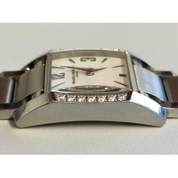Baume & Mercier HAMPTON Diamond 65516 OROLOGIO POLSO Vintage LADY Wrist Watch