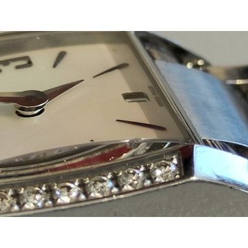 Baume & Mercier HAMPTON Diamond 65516 OROLOGIO POLSO Vintage LADY Wrist Watch