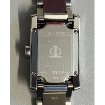 Baume & Mercier HAMPTON Diamond 65516 OROLOGIO POLSO Vintage LADY Wrist Watch