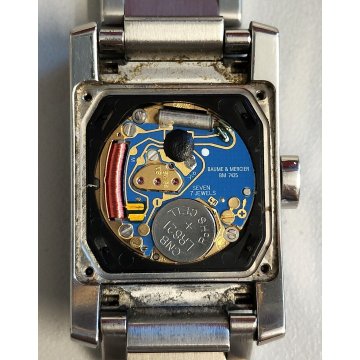 Baume & Mercier HAMPTON Diamond 65516 OROLOGIO POLSO Vintage LADY Wrist Watch