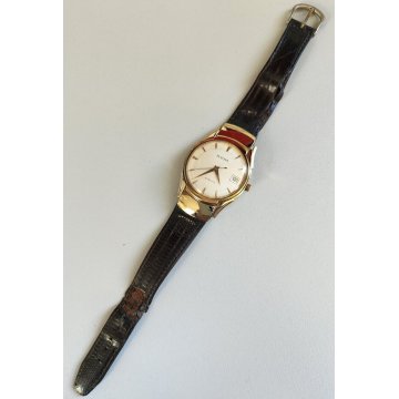 Bulova Automatic 1.122 anni 70 OROLOGIO POLSO uomo DORATO Vintage Wrist Watch