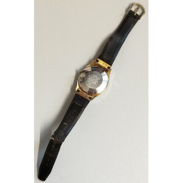 Bulova Automatic 1.122 anni 70 OROLOGIO POLSO uomo DORATO Vintage Wrist Watch