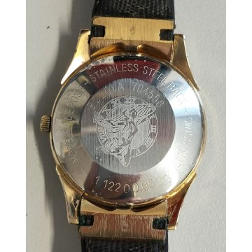 Bulova Automatic 1.122 anni 70 OROLOGIO POLSO uomo DORATO Vintage Wrist Watch