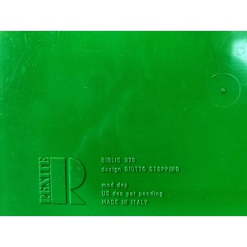 PORTACASSETTE MODULAR CASSETE HOLDER Biblio 970 DESIGN Giotto Stoppino Rexite 80