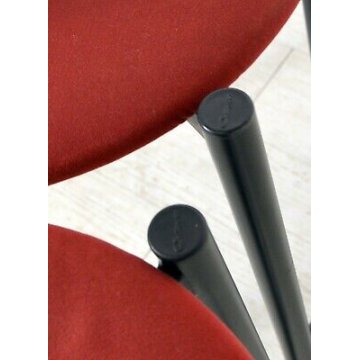 FANTASTICA COPPIA SGABELLI DESIGN Calligaris BAR BANCONE CUCINA FERRO TAVERNA 2