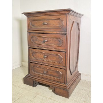 ANTICA CASSETTIERA INGRESSO COMODA DA ENTRATA LEGNO 1700 COMO CREDENZA RIBALTA