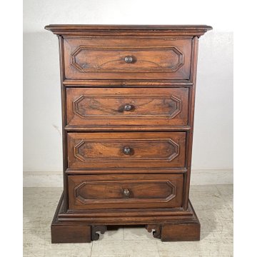 ANTICA CASSETTIERA INGRESSO COMODA DA ENTRATA LEGNO 1700 COMO CREDENZA RIBALTA