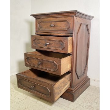 ANTICA CASSETTIERA INGRESSO COMODA DA ENTRATA LEGNO 1700 COMO CREDENZA RIBALTA