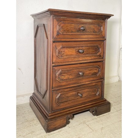 ANTICA CASSETTIERA INGRESSO COMODA DA ENTRATA LEGNO 1700 COMO CREDENZA RIBALTA