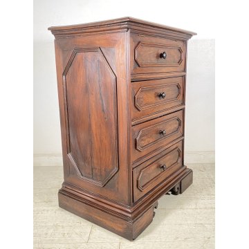 ANTICA CASSETTIERA INGRESSO COMODA DA ENTRATA LEGNO 1700 COMO CREDENZA RIBALTA