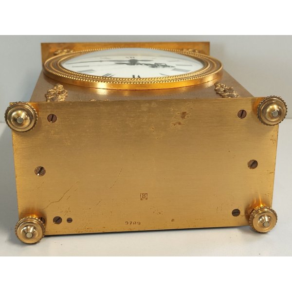 Pendulette De Bureau Ancienne Rare JUVENIA - Années 1930 - La Chaux-de-Fonds - Etat Occasion