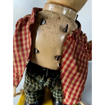 RARO GIOCATTOLO DI LATTA Chef Cook  Yonezawa a BATTERIA DECORO LITO Giappone '50