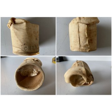 RARO GIOCATTOLO DI LATTA Chef Cook  Yonezawa a BATTERIA DECORO LITO Giappone '50