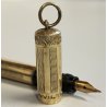 INVICTA Antica Penna Stilografica RETRATTILE Safety ORO 18kr OLD FOUNTAIN PEN