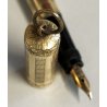 INVICTA Antica Penna Stilografica RETRATTILE Safety ORO 18kr OLD FOUNTAIN PEN