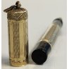 INVICTA Antica Penna Stilografica RETRATTILE Safety ORO 18kr OLD FOUNTAIN PEN