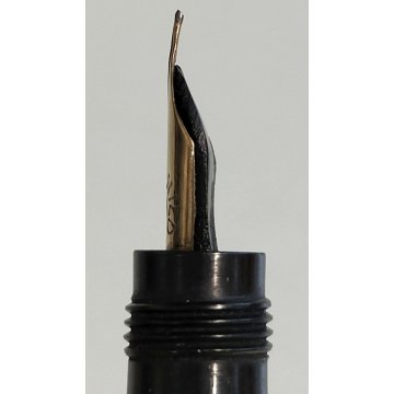 INVICTA Antica Penna Stilografica RETRATTILE Safety ORO 18kr OLD FOUNTAIN PEN