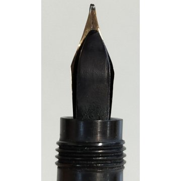 INVICTA Antica Penna Stilografica RETRATTILE Safety ORO 18kr OLD FOUNTAIN PEN