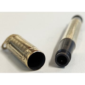 INVICTA Antica Penna Stilografica RETRATTILE Safety ORO 18kr OLD FOUNTAIN PEN