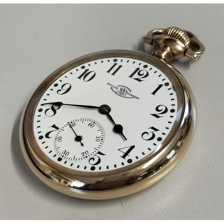 Raro ANTICO OROLOGIO TASCA Ball Watch Cleveland 1900 OLD RailRoad POCKET WATCH