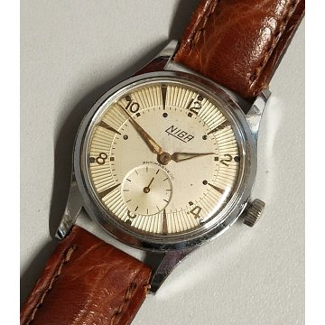 ANTICO OROLOGIO POLSO Niga ANNI 50 meccanico Old Wrist Watch MONTRE collezione