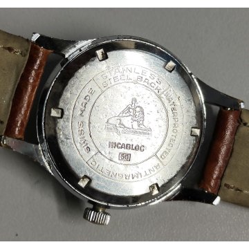 ANTICO OROLOGIO POLSO Niga ANNI 50 meccanico Old Wrist Watch MONTRE collezione