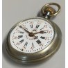 GRANDE ANTICO OROLOGIO TASCA Roskopf Wille Freres EPOCA 900 OLD POCKET WATCH