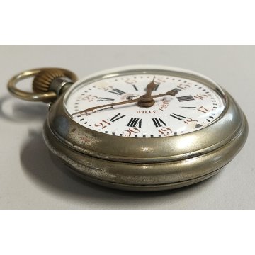 GRANDE ANTICO OROLOGIO TASCA Roskopf Wille Freres EPOCA 900 OLD POCKET WATCH