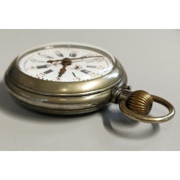 GRANDE ANTICO OROLOGIO TASCA Roskopf Wille Freres EPOCA 900 OLD POCKET WATCH