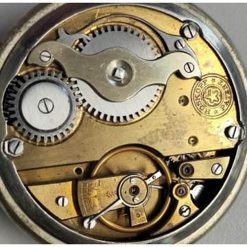 GRANDE ANTICO OROLOGIO TASCA Roskopf Wille Freres EPOCA 900 OLD POCKET WATCH