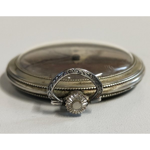 Orologio Portachiavi Orologio Da Taschino Antico In Stile Retro - Meccanismo Al Quarzo, Ciondolo Collana, Unisex Orologio Taschino Retro - Foto 6