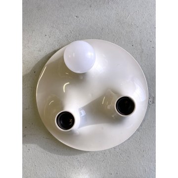 LAMPADA DA PARETE "Triteti" ABS BIANCO DESIGN VICO MAGISTRETTI per ARTEMIDE '70s