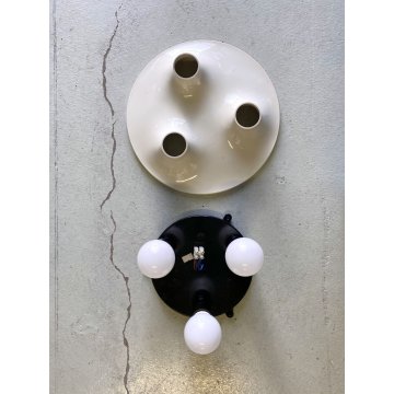 LAMPADA DA PARETE "Triteti" ABS BIANCO DESIGN VICO MAGISTRETTI per ARTEMIDE '70s