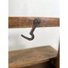 ANTICA SEDIA SCALA LEGNO NOCE 4 GRADINI PIEGHEVOLE BIBLIOTECA LIBRERIA Primo 900
