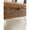 ANTICA SEDIA SCALA LEGNO NOCE 4 GRADINI PIEGHEVOLE BIBLIOTECA LIBRERIA Primo 900