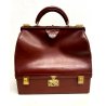 RARA BORSA DONNA Hermès Paris pelle vintage VALIGETTA da MEDICO BAG