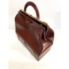 RARA BORSA DONNA Hermès Paris pelle vintage VALIGETTA da MEDICO BAG