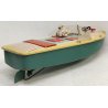 RARO Arnold MOTOSCAFO antico giocattolo latta OLD SPEED BOAT TIN TOY anni 40