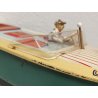 RARO Arnold MOTOSCAFO antico giocattolo latta OLD SPEED BOAT TIN TOY anni 40