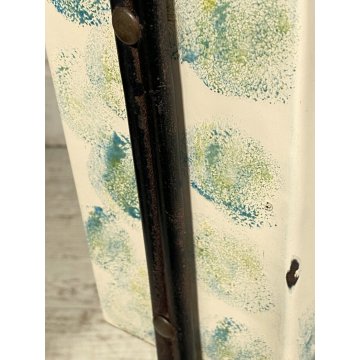 PORTAOMBRELLI PORTARIVISTE METALLO SMALTO BIANCO ATTR SIVA Poggibonsi DESIGN '50