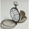 ANTICO OROLOGIO TASCA Longines ARGENTO 800 epoca 1900 OLD SILVER POCKET WATCH