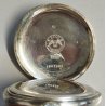 ANTICO OROLOGIO TASCA Longines ARGENTO 800 epoca 1900 OLD SILVER POCKET WATCH